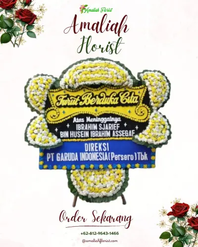 Papan Bunga Duka di Sumublor