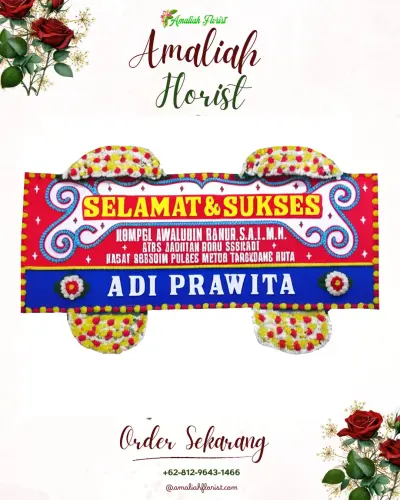Karangan Bunga Ucapan Selamat di Sumublor